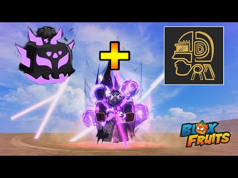 Purple Lightning + Cyborg V4 = ⚡️🟣🤖( blox fruits )