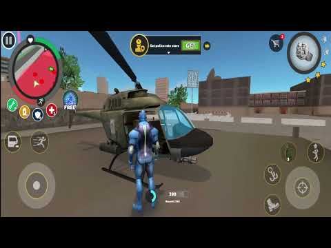 Rope Hero Vice Town #Army#Tank#Helicopter | Android Gameplay HD