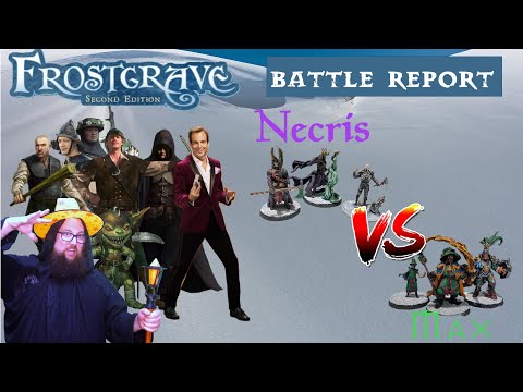 Frostgrave Battle Report - Necris (Necromancer) vs Max (Summoner)