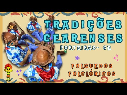 Tradições Cearenses - Folguedo, coco, maneiro-pau - Porteiras-CE - Quilombo - Danças Ceará