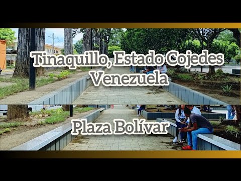 Plaza Bolívar del Municipio Tinaquillo en el Estado, Cojedes. Venezuela.