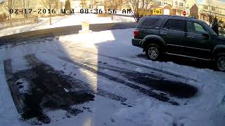 U46 Transportation - School Bus blows through stop sign - 2016-02-17 - 8:30am