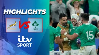 HIGHLIGHTS - South Africa v Ireland - 2023 Rugby World Cup