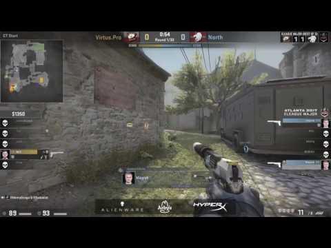 North Magisk Ace Pistol vs Virtus-Pro on Cobblestone @ELEAGUE MAJOR 2017
