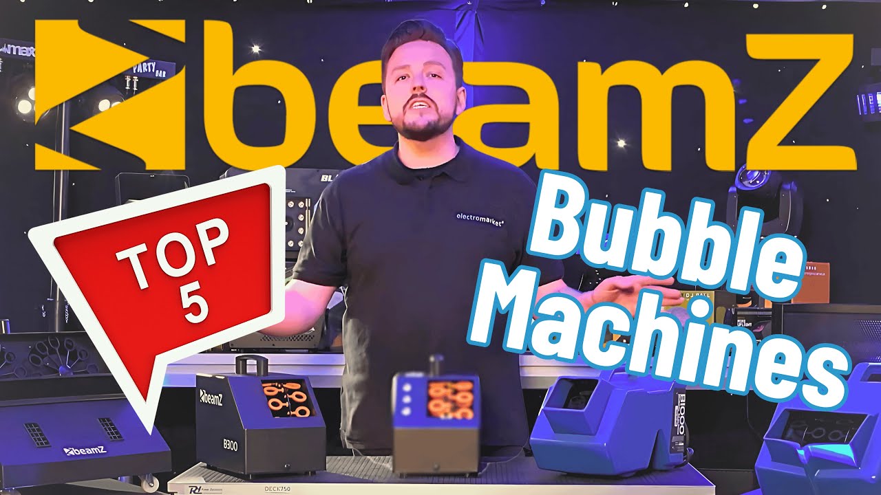 Our Top 5 Best Affordable Bubble Machines | BeamZ bubble machines - what are the differences?