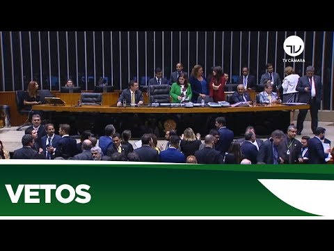 Sessão do Congresso é suspensa sem analisar vetos - 10/03/20