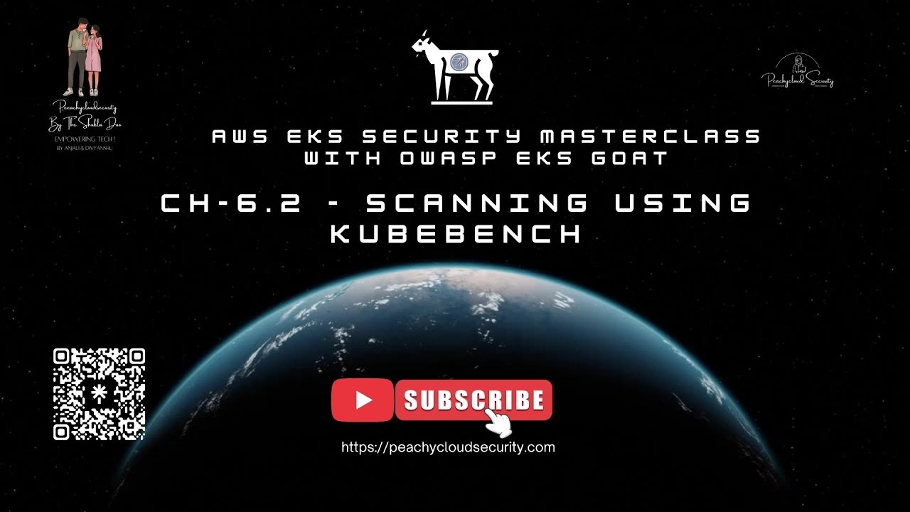 CH-6.2 – Scanning using Kubebench | AWS EKS Security Masterclass with OWASP EKS Goat