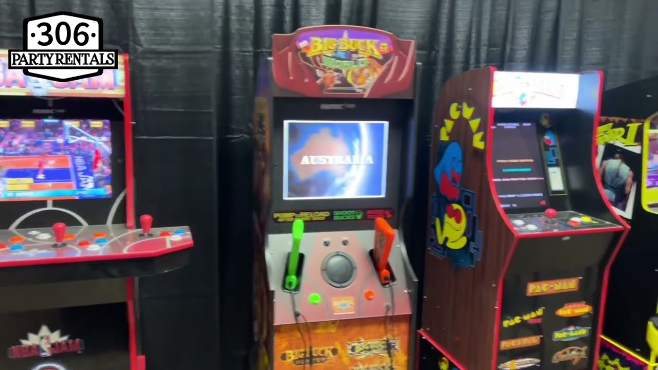 Arcade Rental Package - 306 Party Rentals Saskatoon