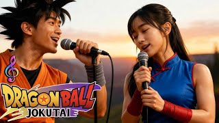 Goku ft. Chichi | Super Saiyan Jokutai (Movie Song) |Opening (The Magic Journey Begins)@openart_ai
