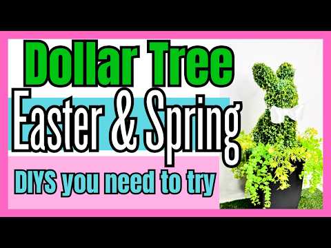 DIY Easter and Spring Home Decor Ideas on a Budget