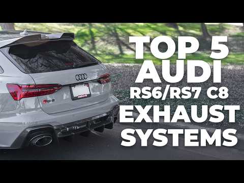The TOP 5 Audi RS6 / RS7 C8 Exhaust Systems