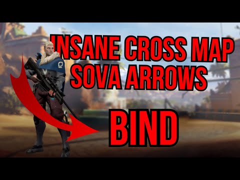 *NEW* 10 INSANE CROSS MAP SOVA DARTS (BIND MAP) Valorant Guide