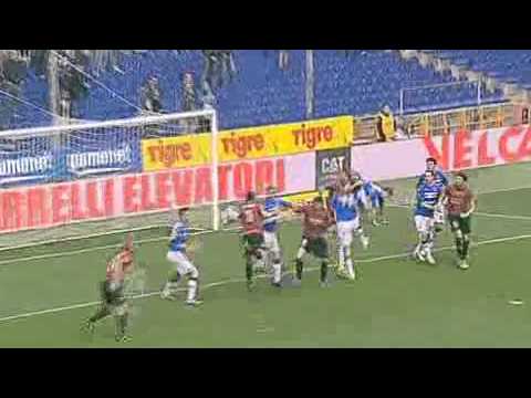 SAMPDORIA-NOCERINA 2-0, GLI HIGHLIGTHS DELLA PARTITA, 31-03-2012 CALCIO GENOVA.flv