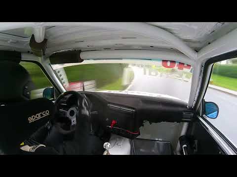 18 Wyścig Górski Prządki 2021 GSMP Korczyna Kamil Handl Bmw E30 318is Deszcz ślisko!