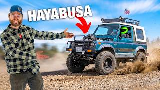 Crotch Rocket Swapped Mini 4x4!