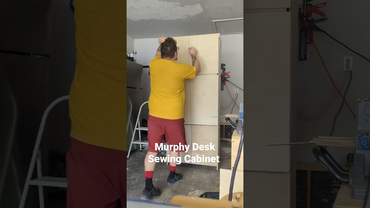 Murphy Desk Sewing Cabinet