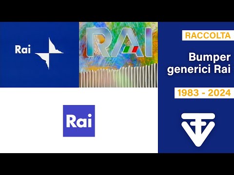 Bumper generici Rai dal 1983 al 2024
