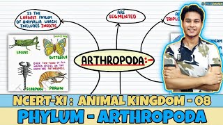 Animal Kingdom| Lec 8- Phylum: Arthropoda| Class 11| NEET| Neetology