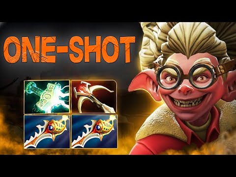 ONE-SHOT Snapfire Build — Delete Heroes in ONE Hit! | Dota 2