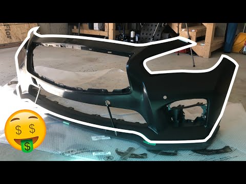 GOT A NEW FRONT BUMPER FOR THE INFINITI Q50!