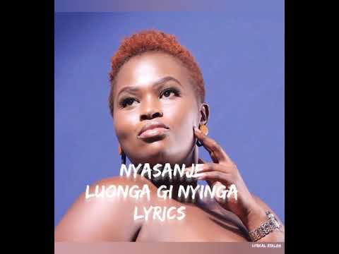 Nyasanje. Luonga gi nyinga (lyrics video)