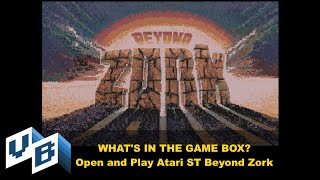 What's in the Game Box?  Atari ST Beyond Zork