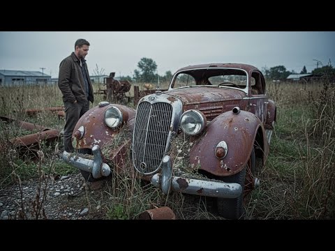 ASMR Car Restoration! 1948 Talbot Lago T26 from Rusty Wreck to Showroom Shine   Full Process