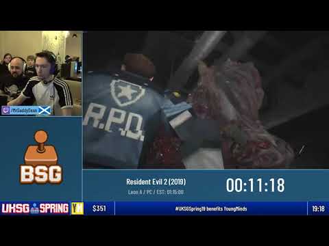 Spring '19 | Resident Evil 2 (2019) | Leon A | MrDaddyDean | 1:06:18