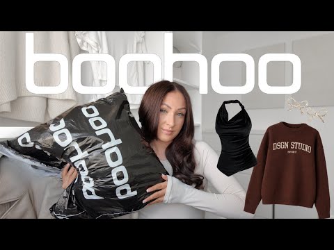BOOHOO TRY ON HAUL DECEMBER 2025 ❄️ *new in* christmas jumpers, sequin trousers, heels & accessories