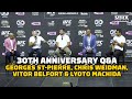 UFC 287 Legends Q&A w/ Georges St-Pierre, Chris Weidman, Vitor Belfort, Lyoto Machida