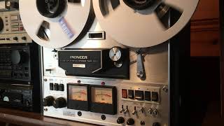 Video thumbnail for Pioneer RT 1050 15 ips Reel to Reel Tape Deck. by marcusdolby1
