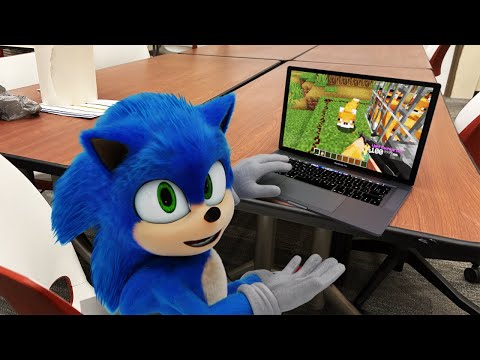 SONIC PLAYS MINECRAFT