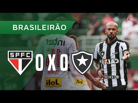 SÃO PAULO 0 X 0 BOTAFOGO - 19/11 - BRASILEIRÃO 2017