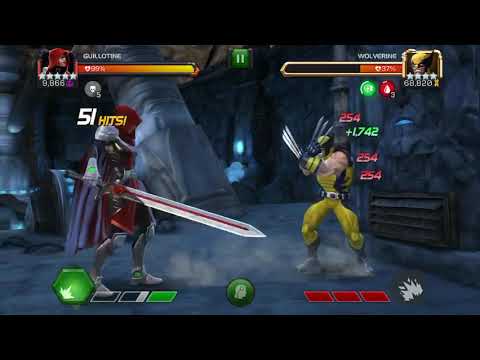 Guillotine vs Realm of Legends Wolverine. Watch the Special 2 vs Wolverine Regeneration | MCoC