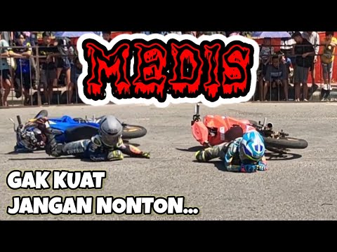 PEMBALAP PALING BAR-BAR ROAD RACE GREBEG SURO KELAS BEBEK 150 CC