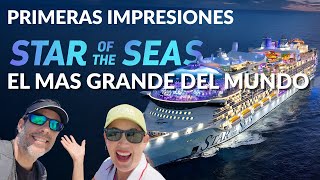 👉 Primeras Impresiones del nuevo Star of the Seas 🚢#cruceros  #royalcaribbean #biggest #elmasgrande