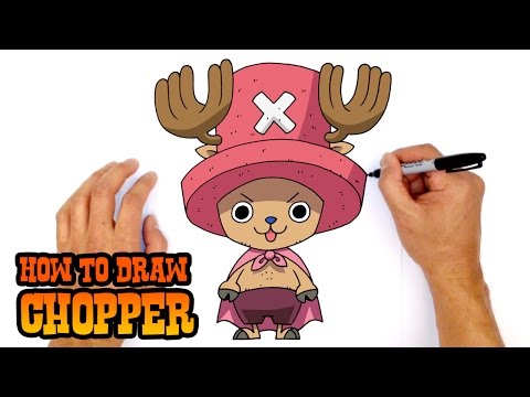How to Draw Tony Tony Chopper | One Piece