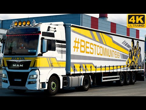 [G29] ETS2 (4K 60FPS) | MAN TGX E6 480 | VALLADOLID 🇪🇸 - MADRID 🇪🇸