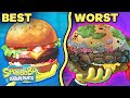 Every Krabby Patty Ranked by GROSSNESS! 🍔 | SpongeBob