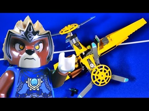 Vidéo LEGO Chima 70129 : L'hélicoptère de Lavertus