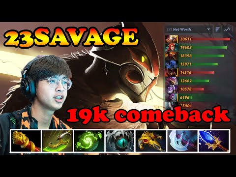 23Savage is his team last hope Amazing 19k comeback Juggernaut super carry | Giveaway | Pro Gameplay