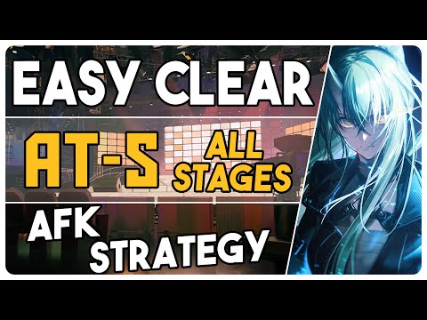 All AT-S Stages | AT-S-1 to 4 + Challenge Mode | AFK Easy Strategy |【Arknights - アークナイツ】