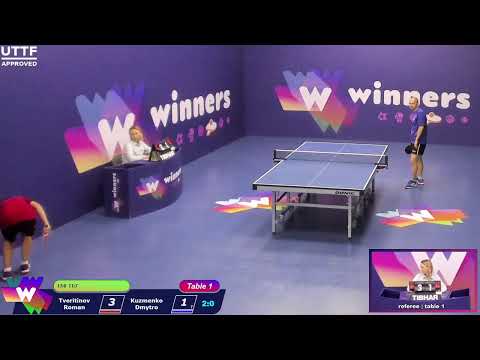 WINners League 18.08.21 Tveritinov Roman - Kuzmenko Dmytro 12:00