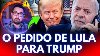 😱 Lula pede ARREGO para Trump e faz pedido VERGONHOSO