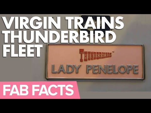 FAB Facts: The Virgin Trains named after Thunderbirds Characters and Vehicles