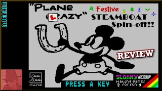 Plane Lazy : Homebrew from 2024 - on the ZX Spectrum 128K !! with Commentary