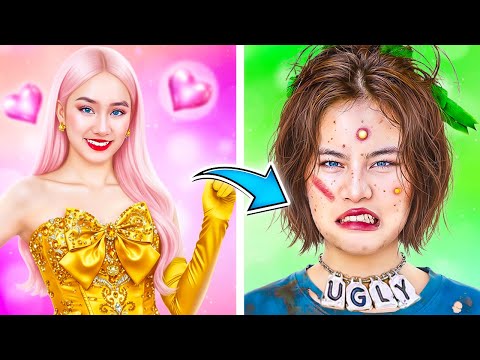 School Queen Becomes Ugly Overnight! Poor Girl Helps Me Get My Beauty Back