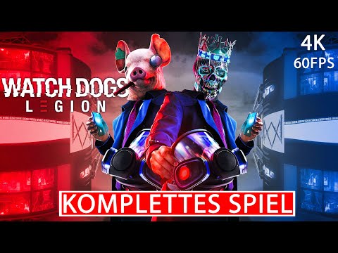 WATCH DOGS LEGION Gameplay Walkthrough FULL GAME ULTRA REALISTISCHE GRAFIK Deutsch [4K 60FPS] Part 1
