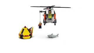 LEGO® City 60503 Helikoptéra pobřežní hlídky