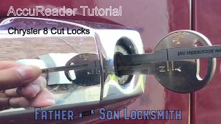 AccuReader Tutorial For Chrysler 8 Cut Locks
